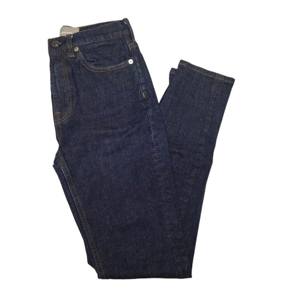 Everlane Jeans High‎ Rise Womens 25 Tall Dark Wash Denim Small